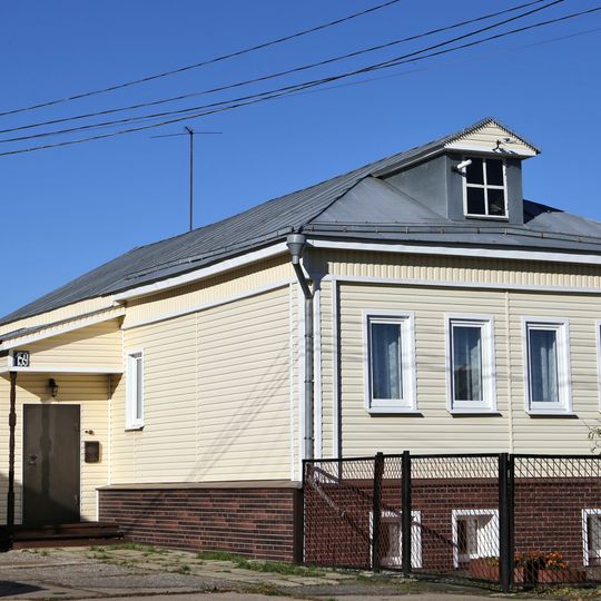 Дом, в котором родился русский библиограф Масанов И.Ф.