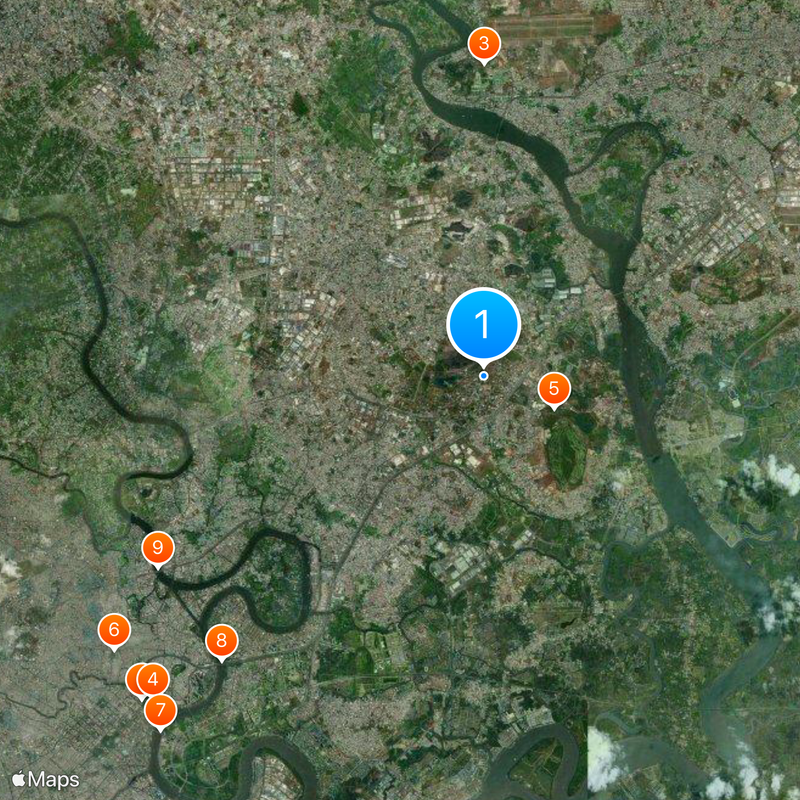 Ho Chi Minh City International University Map