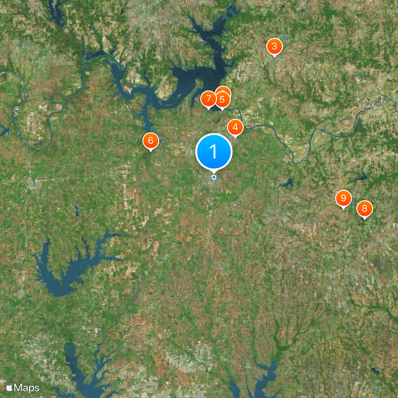 Austin College Map