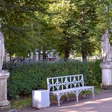 Apollo & Athene statues in Pavlovsk Park