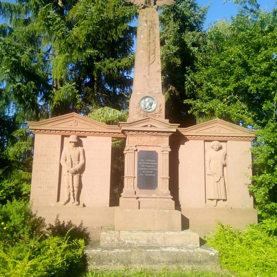 Kriegerdenkmal Deutsch-Französischer-Krieg und Erster Weltkrieg Hirschlanden