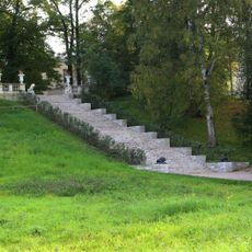 Big Stone Staircase in Pavlovsk park