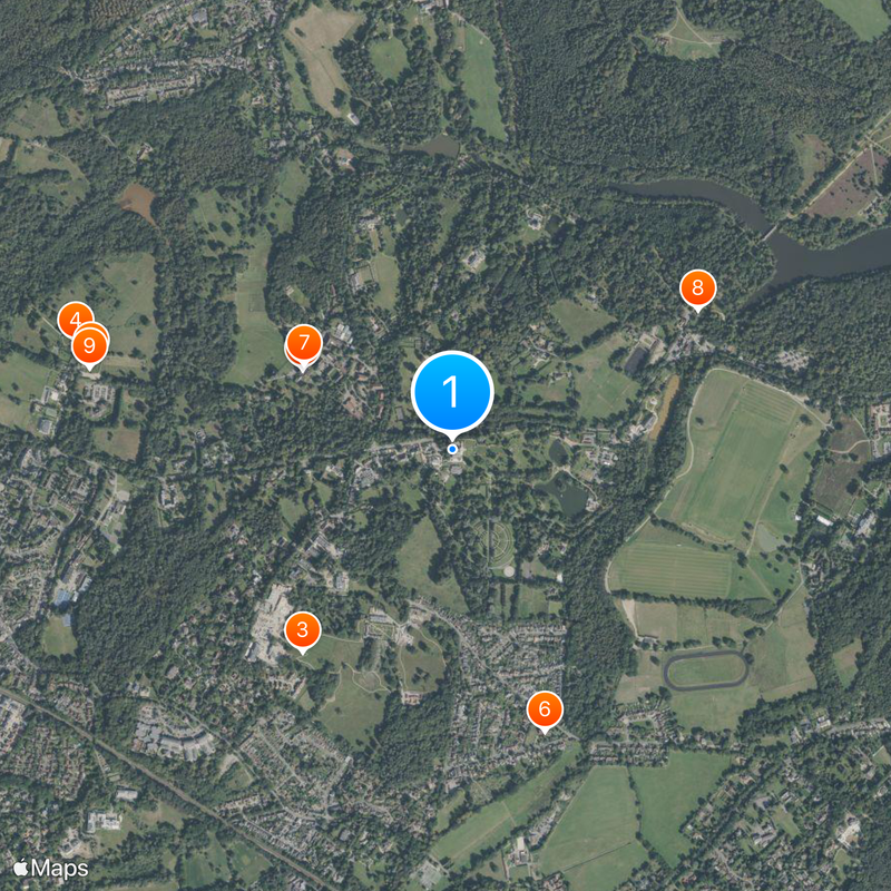 Tittenhurst Park Carte