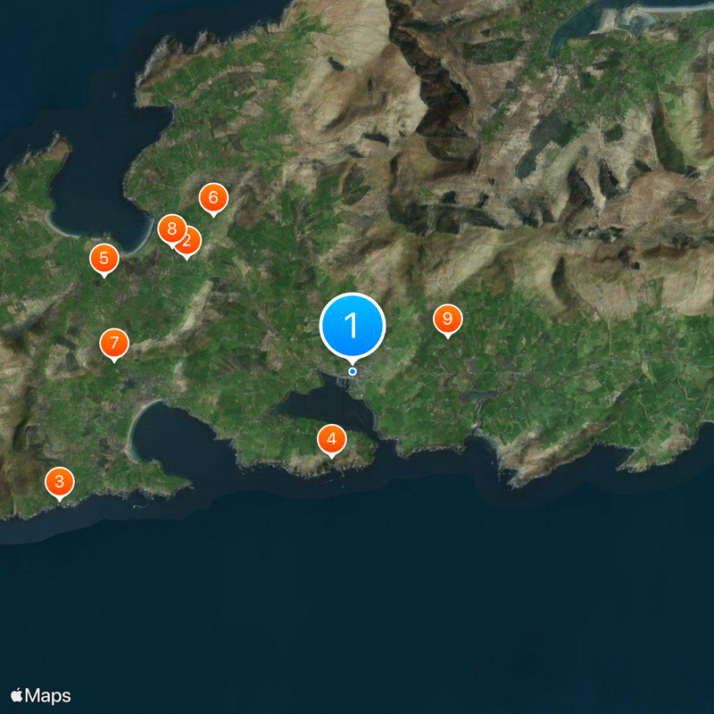 Dingle/Daingean Uí Chúis Map