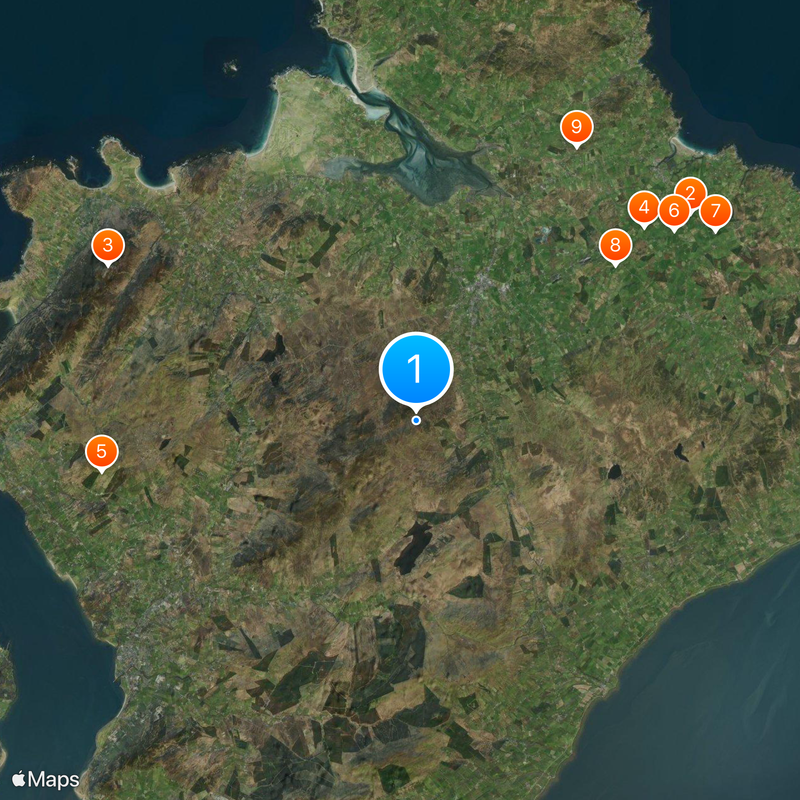 Inishowen Map