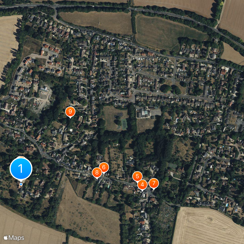 Brightwell Manor Carte