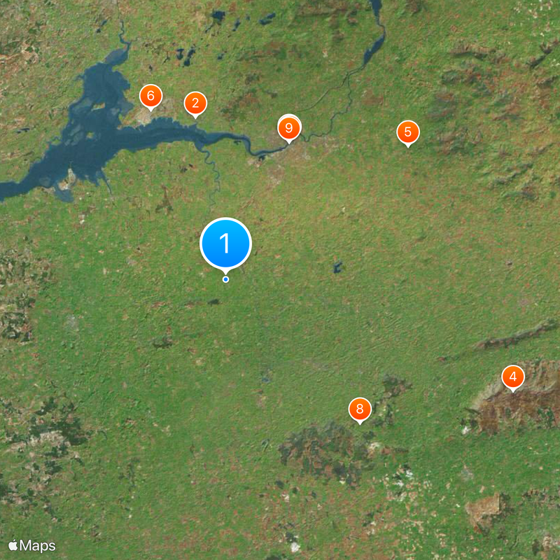 Comté de Limerick Carte