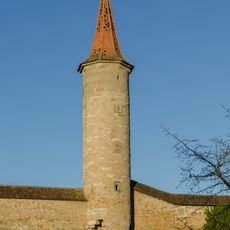 Wachturm Friedrich-Hörner-Weg 2; Spitalgasse 15 in Rothenburg ob der Tauber