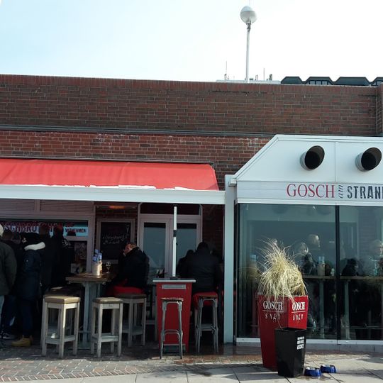 Gosch am Strand