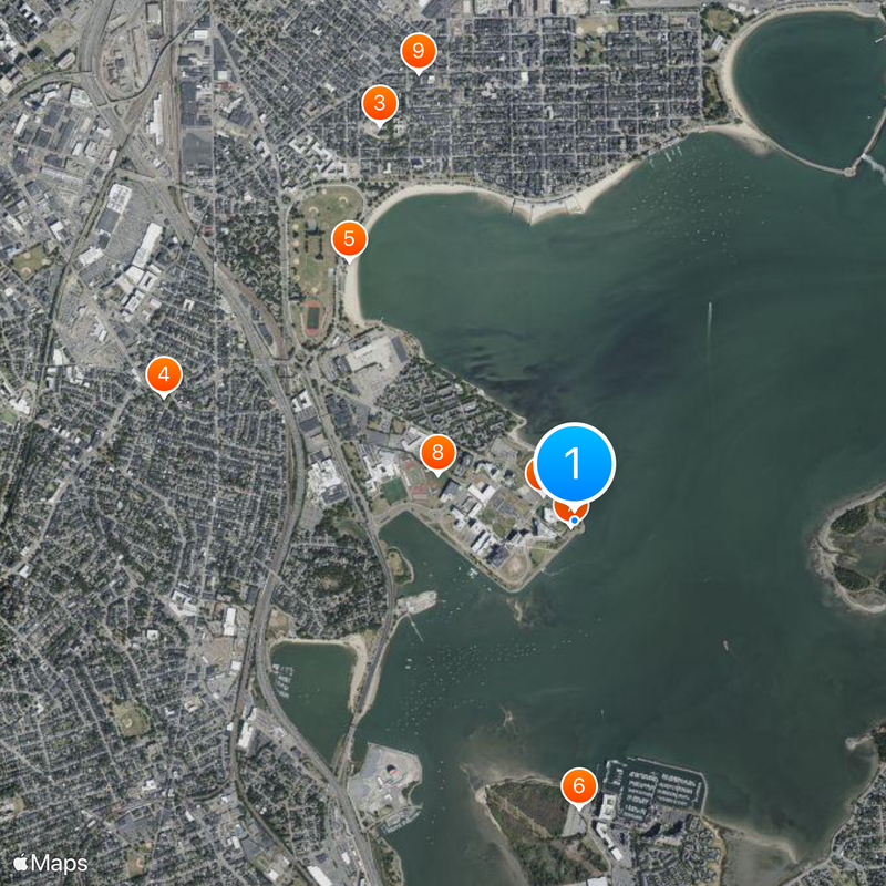 John F. Kennedy Presidential Library and Museum Map