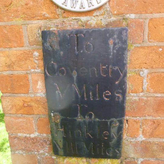 Milepost, All Saints Square
