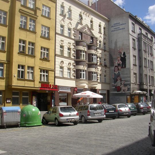 Budova Divadla Spejbla a Hurvínka