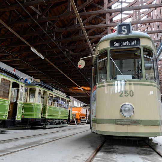 Historic tram depot Nuremberg