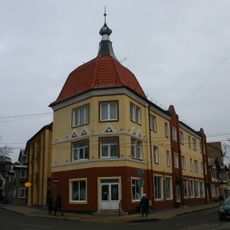 Здание пансионата с встроенными торговыми помещениями (Зеленоградск)