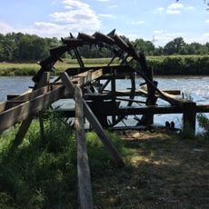 Wasserschöpfräder an der Regnitz