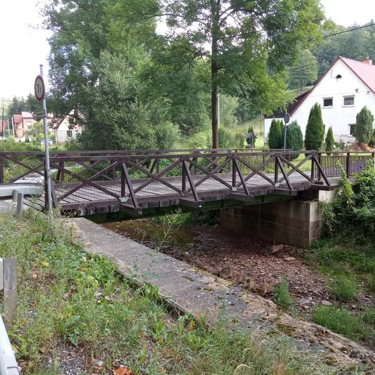 Most přes Čistou v Arnultovicích u čp. 18