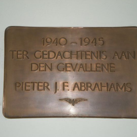 Plaquette in het NS-station