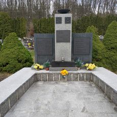 World Wars Memorial in Týnec nad Sázavou new cemetery