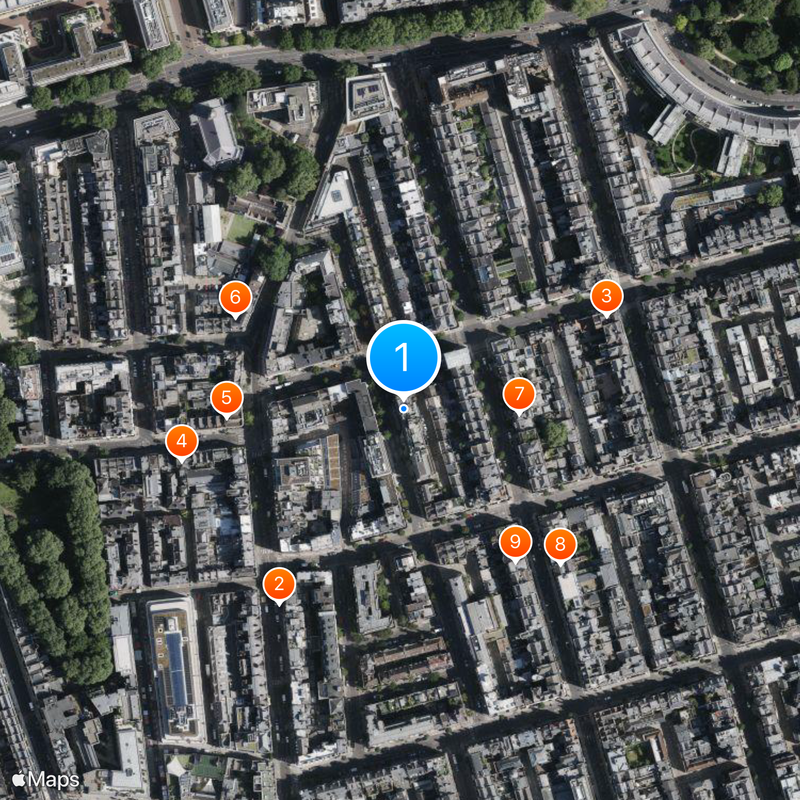 King Edward VII's Hospital Sister Agnes Map
