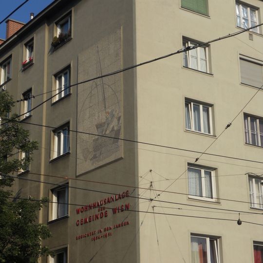 Wohnhausanlage der Gemeinde Wien Karl-Michal-Hof