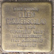 Stolperstein dedicated to Ellen Hammerschlag