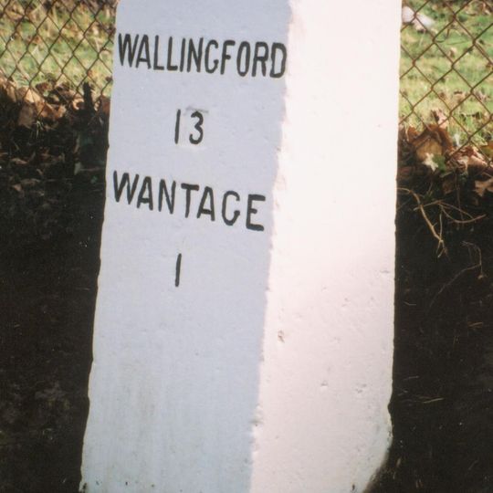 Milestone, Portway; E of Charlton village turn, 30m W of barnyard