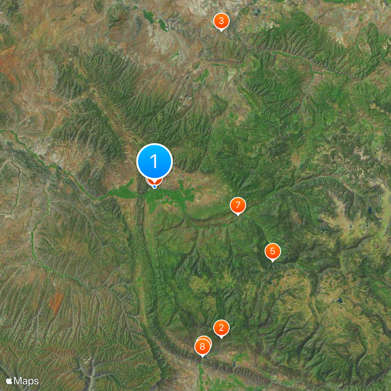 Meeker Map