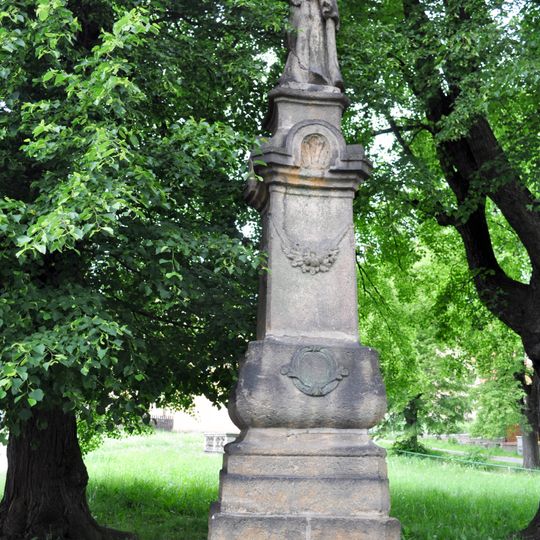 Statue of Saint Lawrence in Horní Jiřetín