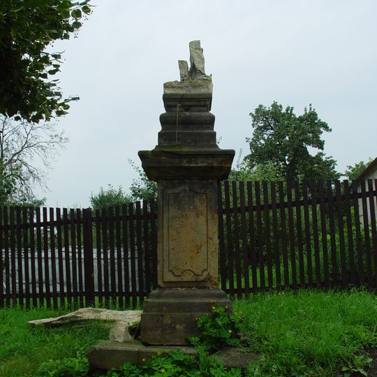 Podstavec kříže v Bedřichově Světci