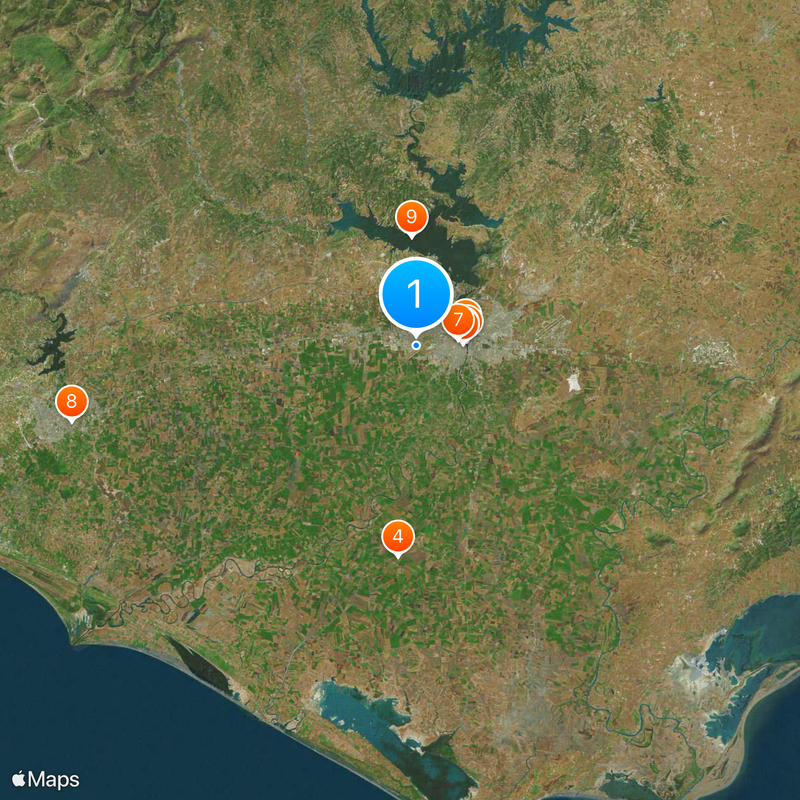 Adana Şakirpaşa Airport Map
