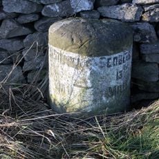 Milestone, Nateby, N of Kirkby Stephen station