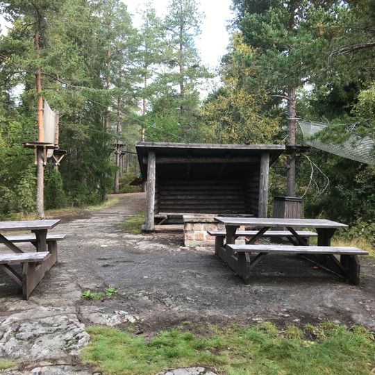 Södra berget friluftscentrum lägerplats