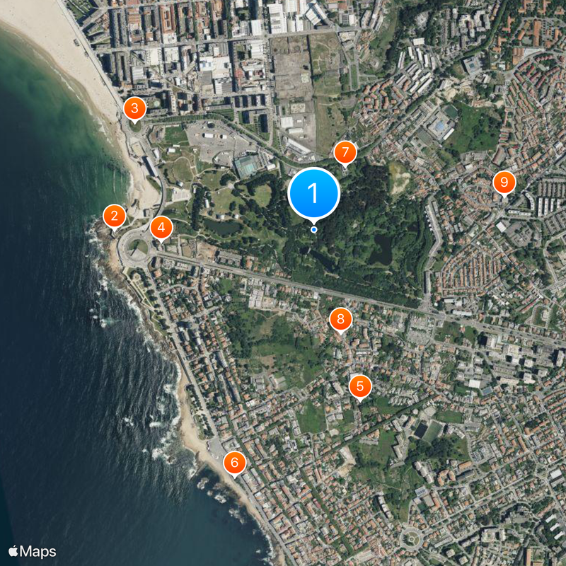 Parque da Cidade do Porto Map