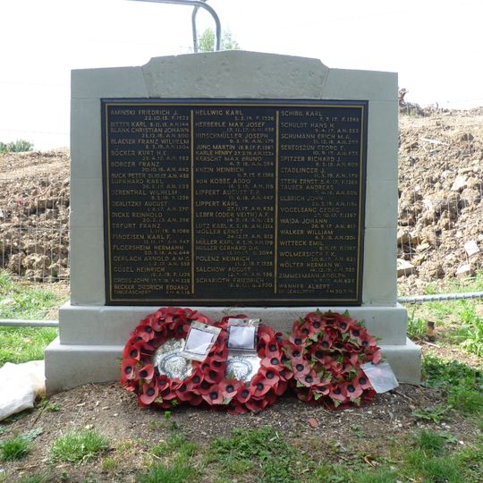 Memorial To German First World War Internees, New Southgate Cemetery