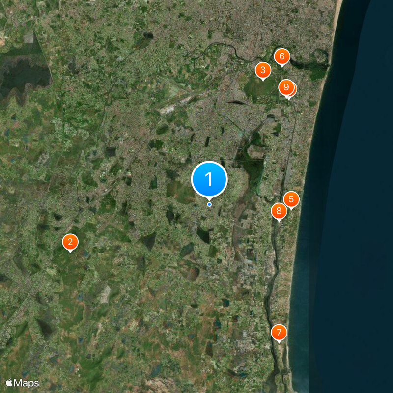 Medavakkam Map