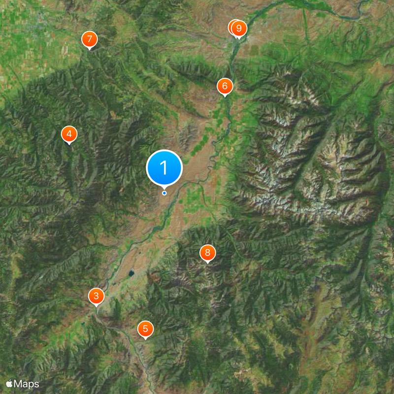 Paradise Valley Map