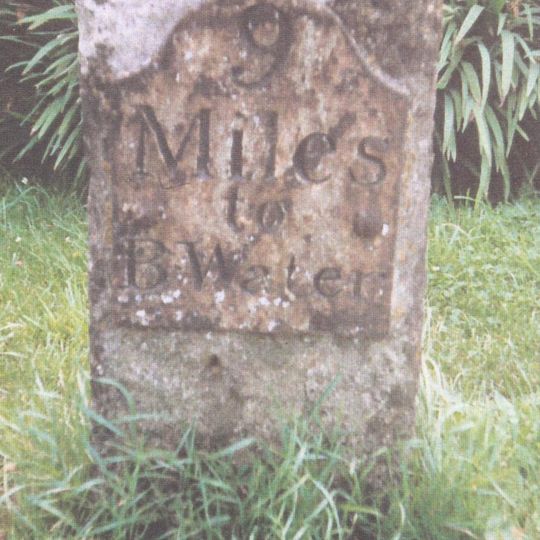 Milestone, W end of Ashcott village