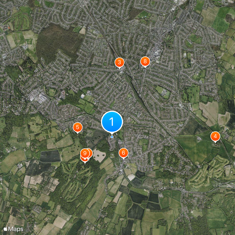 Orpington Map