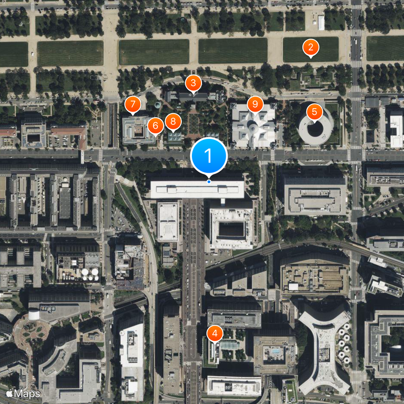 Office of Intelligence and Counterintelligence Map