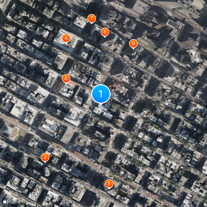 The Morgan Library & Museum Map