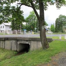 Most silnice I/21 přes Bahnitý potok ve Staré Vodě