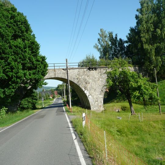 Eisenbahnbrücke auf der Strecke Dresden–Görlitz Burkauer Straße