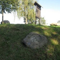 Kámen u křížové cesty u Kuní - 9. zastavení