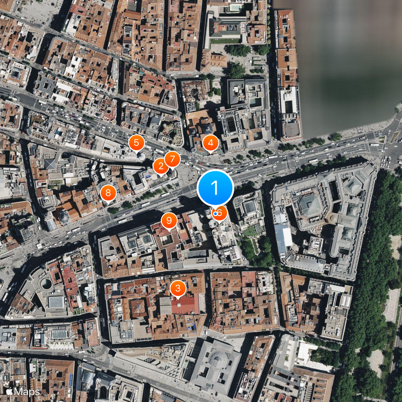 Círculo de Bellas Artes Map