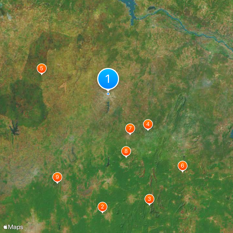 Ilorin Emirate Map