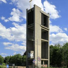 Campanario de la iglesia de Preboste  St. Trinitatis