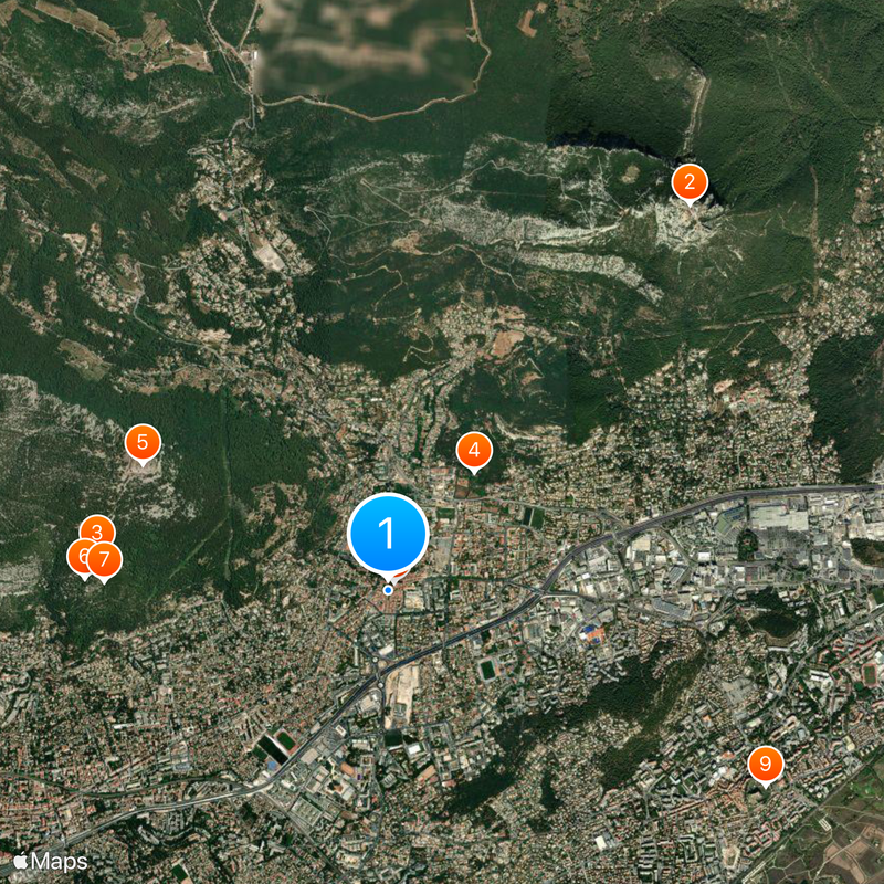 La Valette-du-Var Map