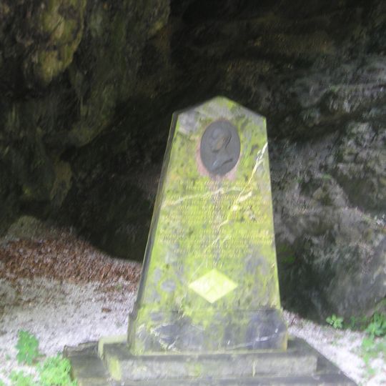 Archduke Johann of Austria Monument in Huda Luknja