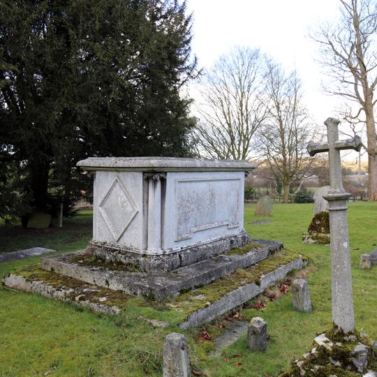 Church of All Saints Table Tomb In Churchyard Approximately 100 Feet North East Of Chancel To Sir Thomas Coxhead 1811