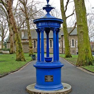 Drinking Fountain Approximately 36 Metres North West Of Church In St Pancras Old Church Gardens